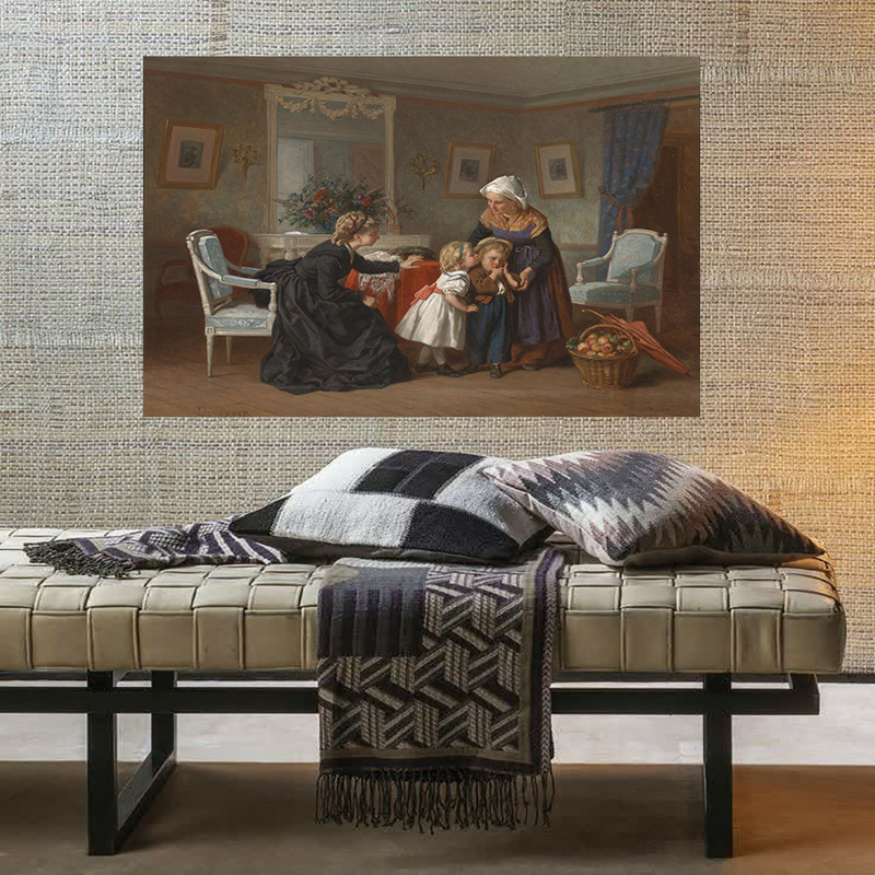 تابلو شاسی طرح شاسی فرانسوی مدل کلاسیک کد AR31100 | دنیای قاب