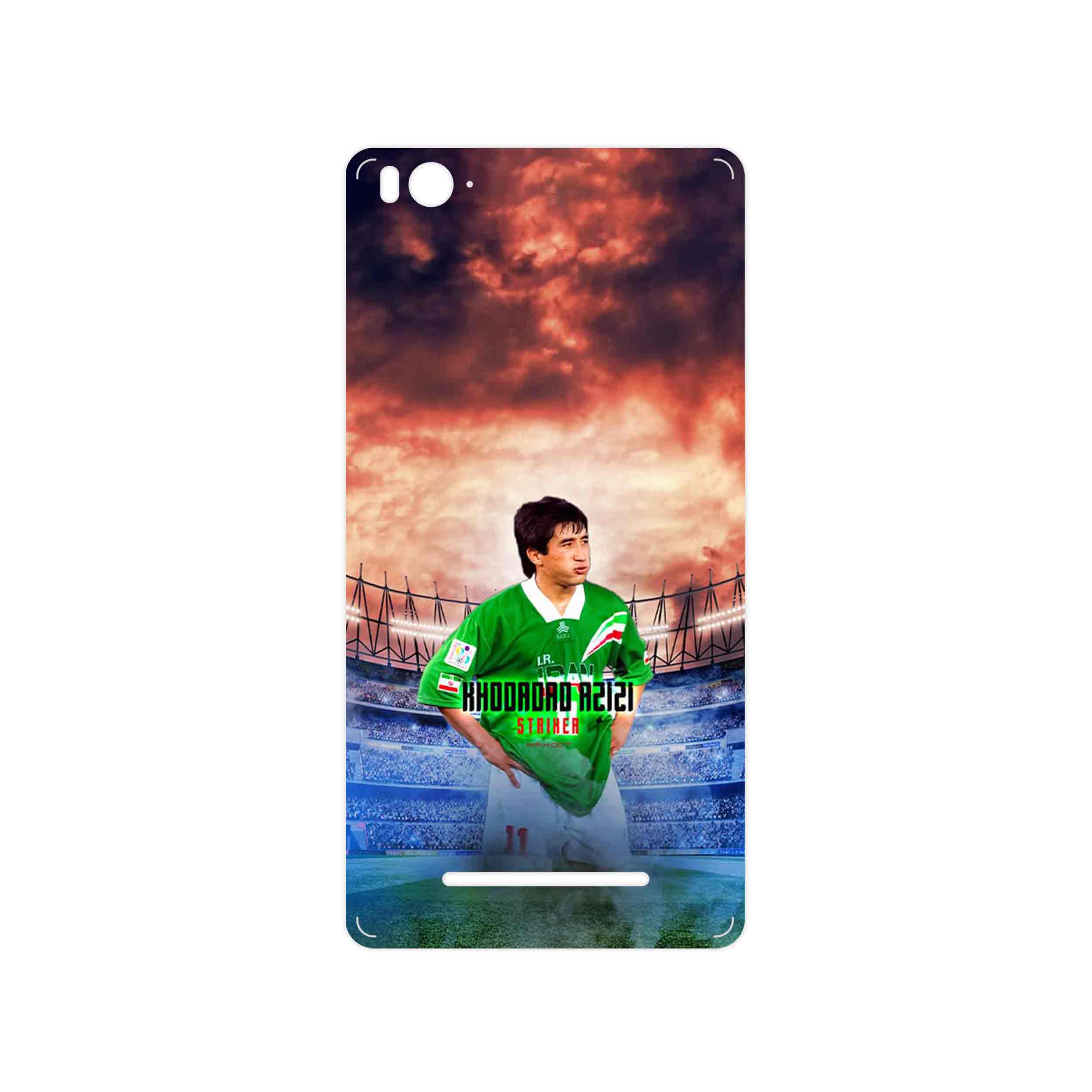 برچسب پوششی ماهوت مدل Khodadad Azizi مناسب برای گوشی موبایل شیائومی Mi 4i