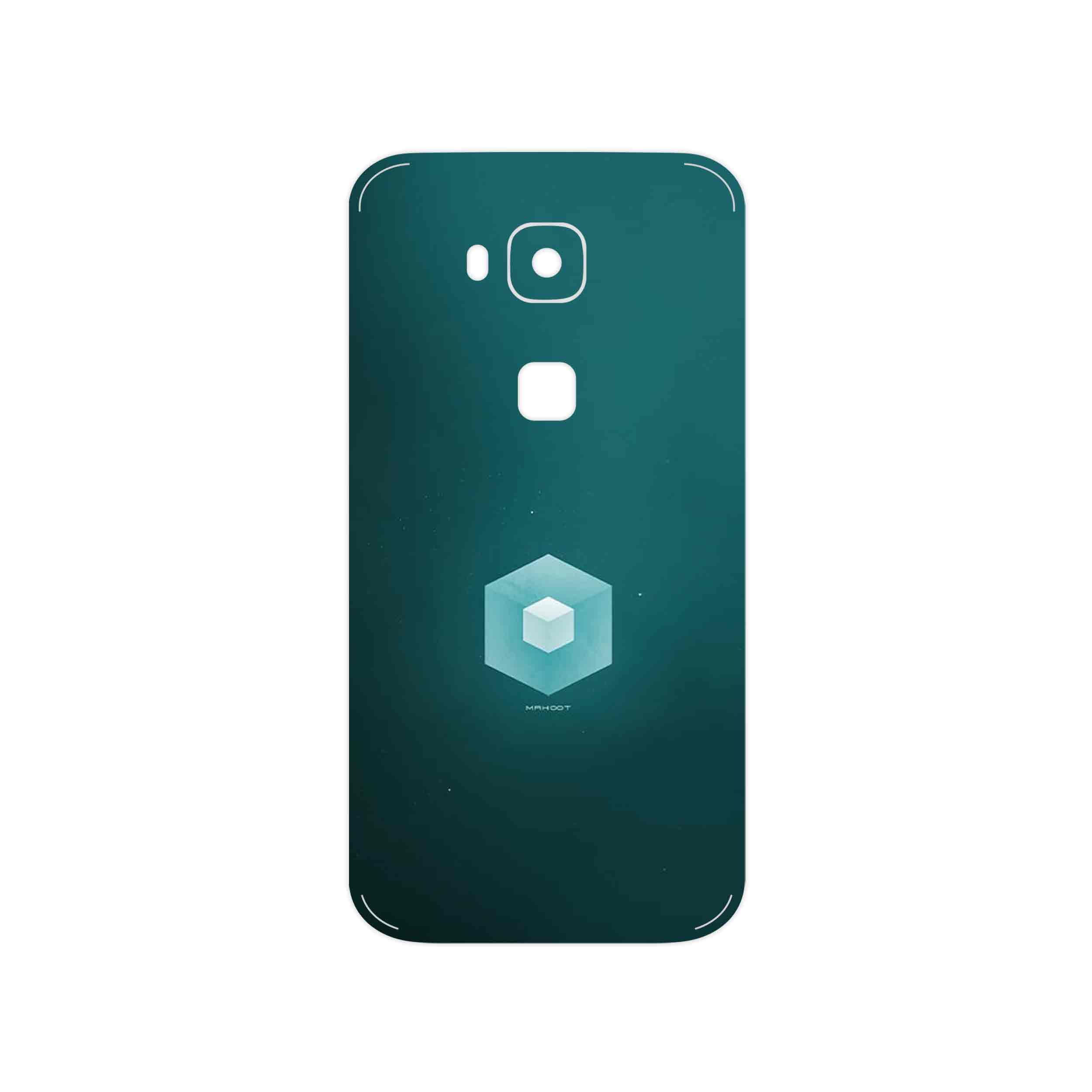 برچسب پوششی ماهوت مدل Minimal Cube icon مناسب برای گوشی موبایل هوآوی Ascend G8