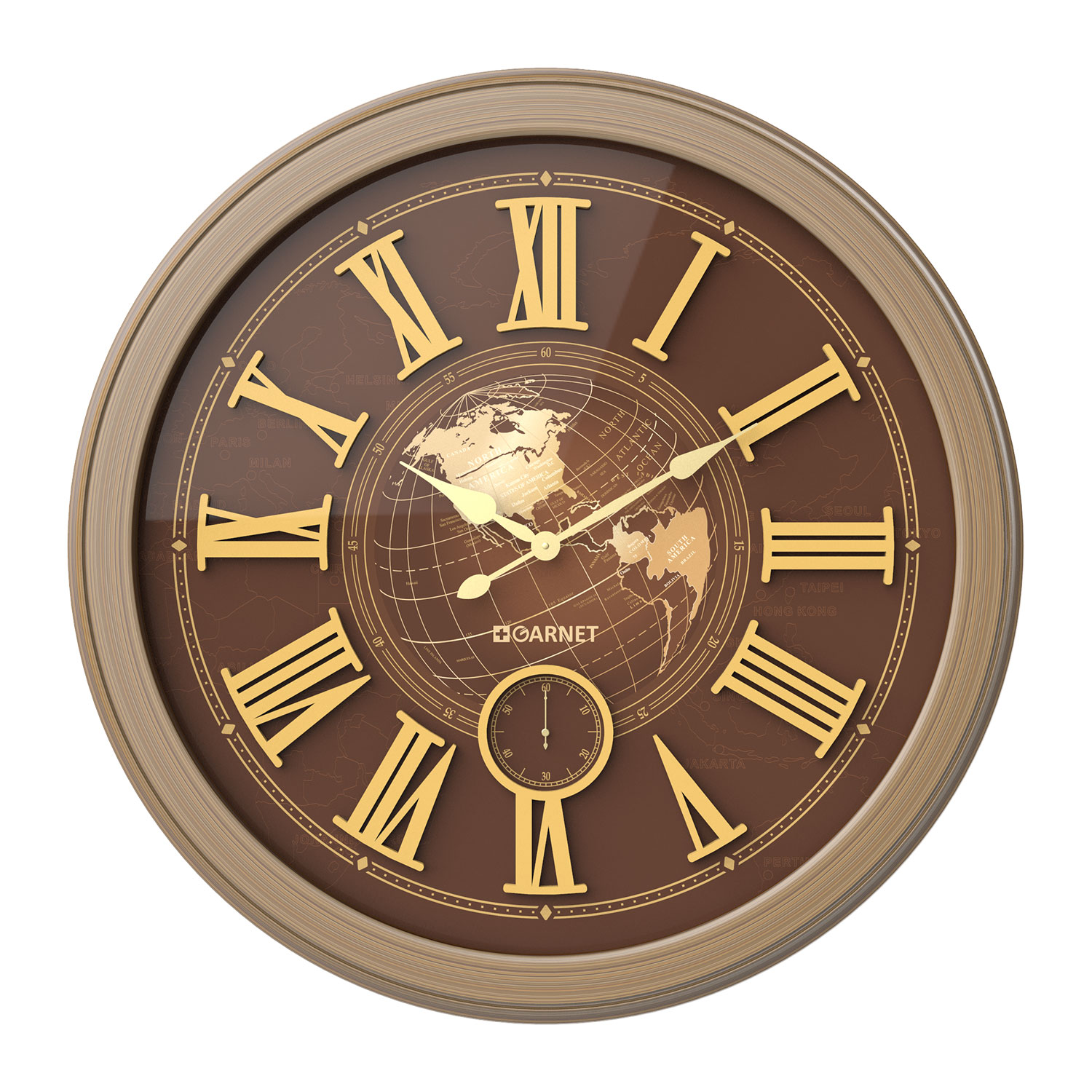 ساعت دیواری شوبرت گارنت مدل – 5475Beige