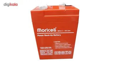 باتری 6 ولت 4.5 آمپر موریسل مدل 64.5