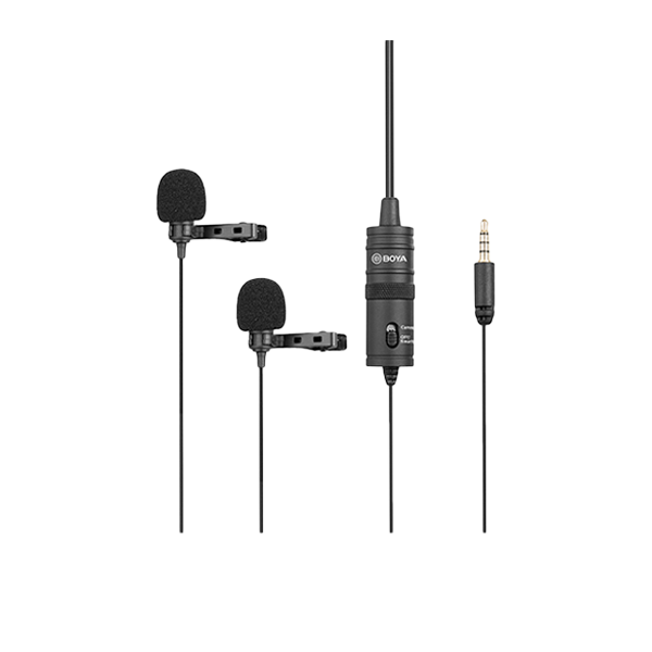 میکروفون یقهای بویا مدل BOYA BY-M1DM Lavalier Microphone