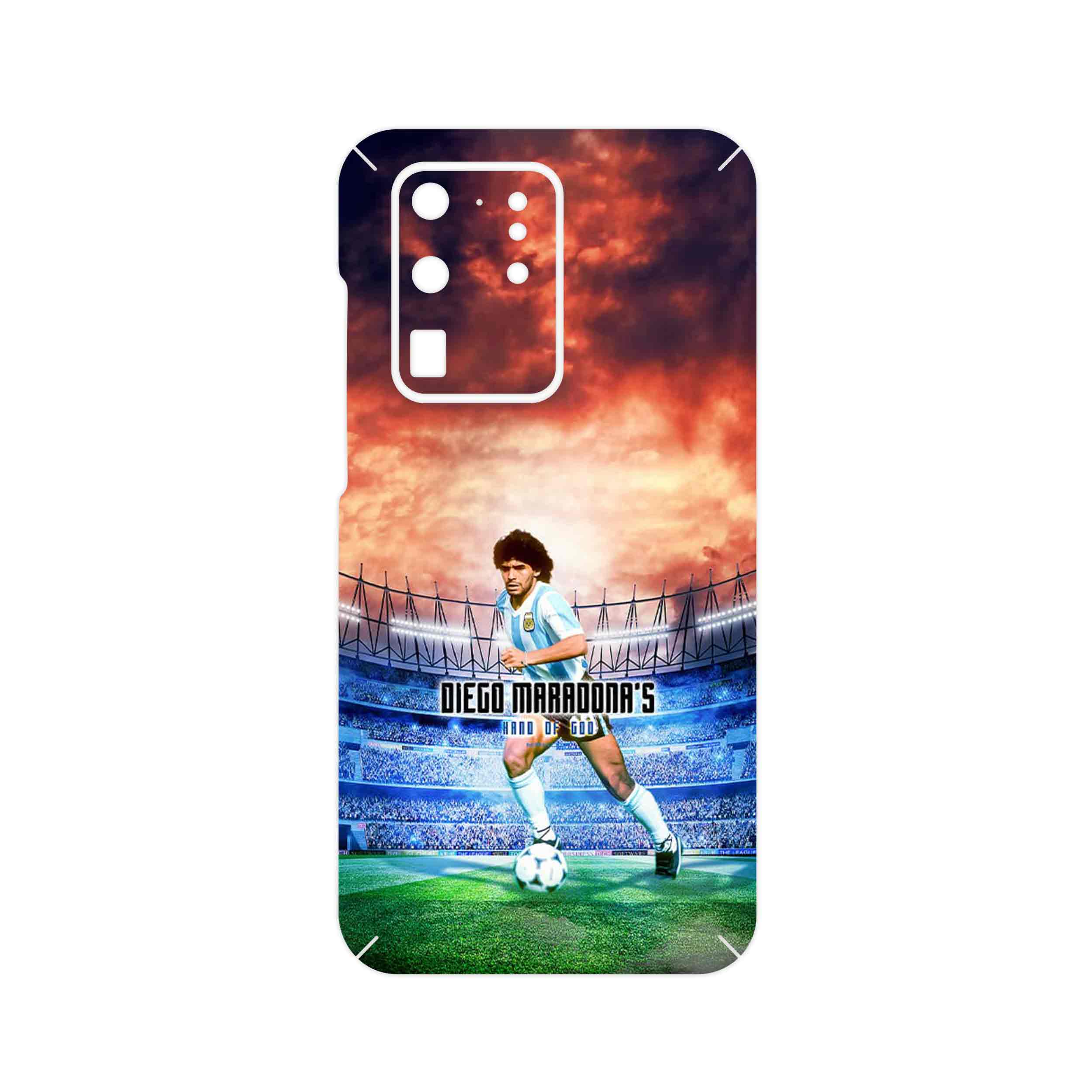 برچسب پوششی ماهوت مدل Diego Maradona مناسب برای گوشی موبایل سامسونگ Galaxy S20 Ultra