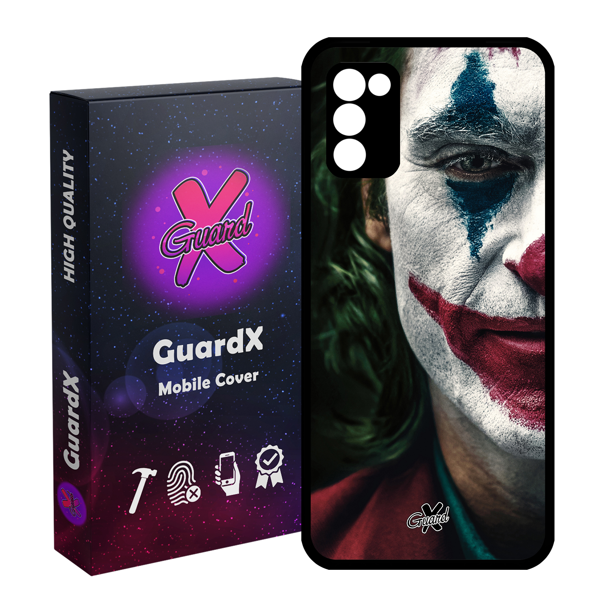کاور گارد ایکس طرح Joker مدل Glass10165 مناسب برای گوشی موبایل سامسونگ Galaxy A03s