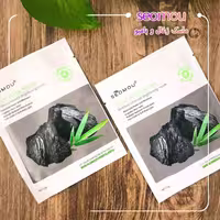 ماسک ورقه ای بامبو و ذغال فعال seomou