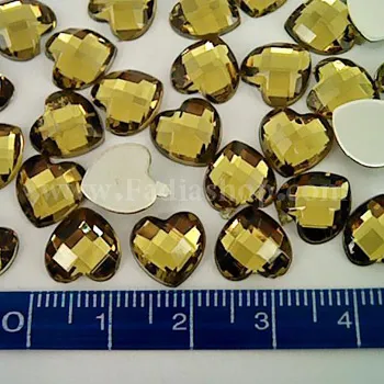 سنگ تزئینی قلبی سبز بسته ای