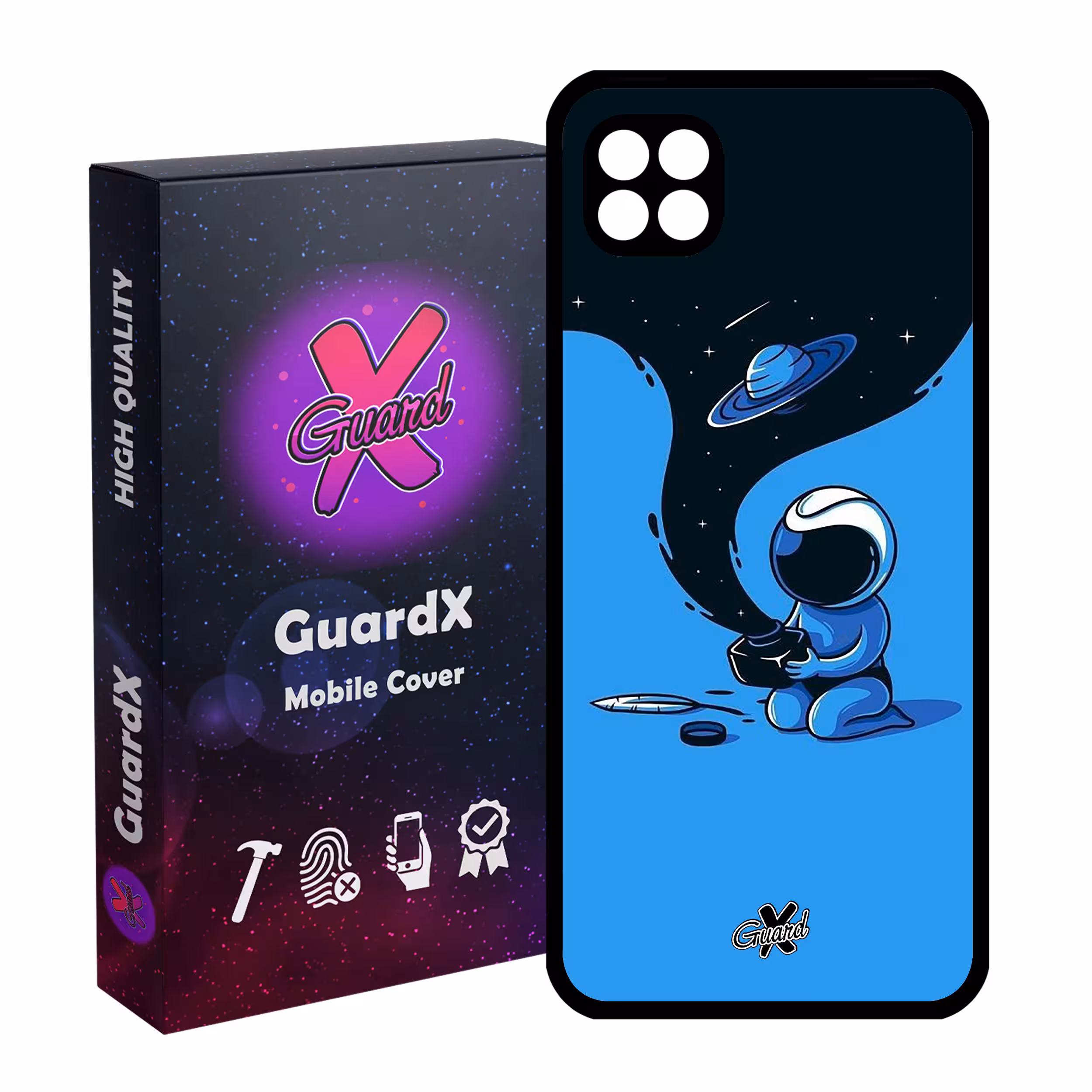 کاور گارد ایکس طرح Galaxy مدل Glass10052 مناسب برای گوشی موبایل سامسونگ Galaxy A22 5G