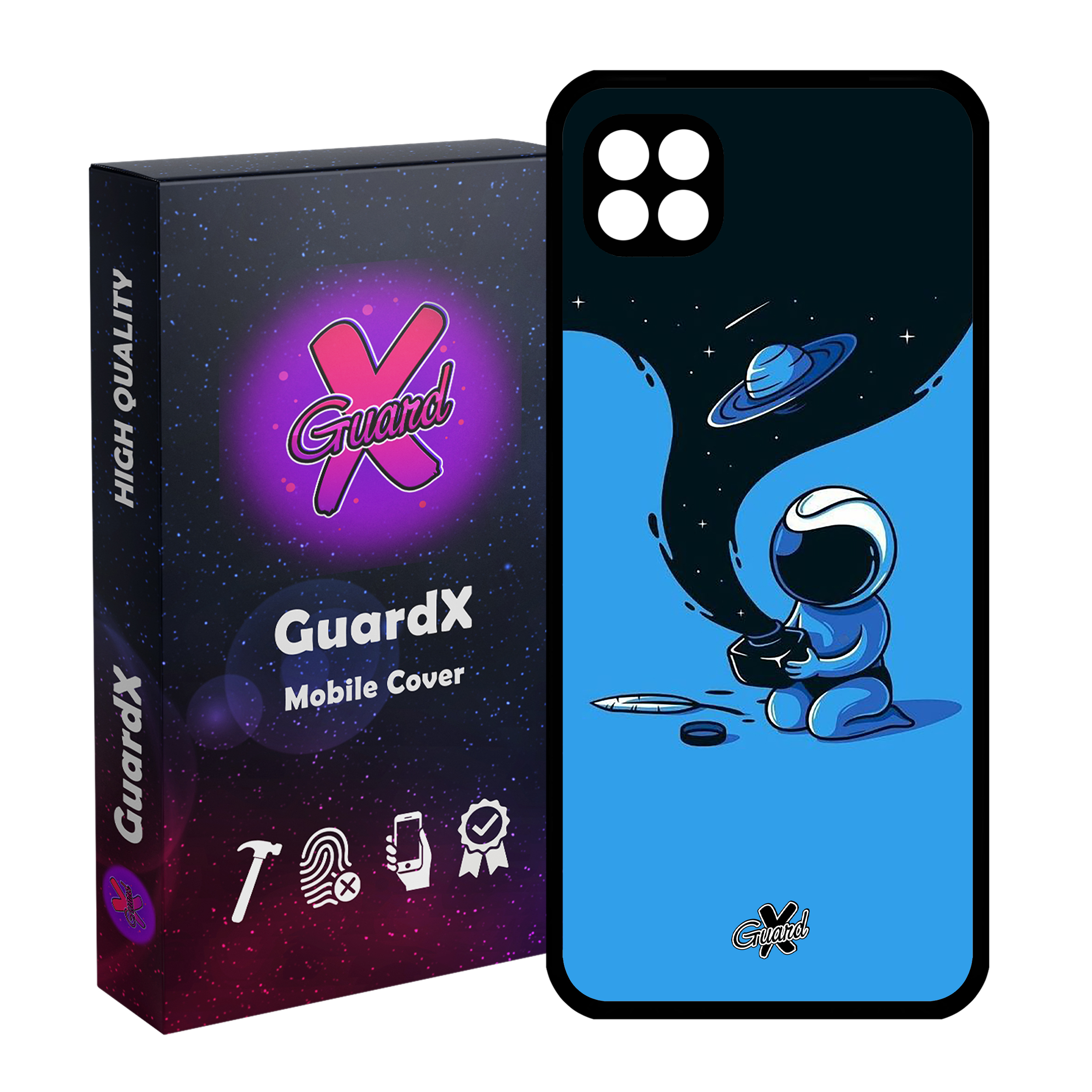 کاور گارد ایکس طرح Galaxy مدل Glass10052 مناسب برای گوشی موبایل سامسونگ Galaxy A22 5G