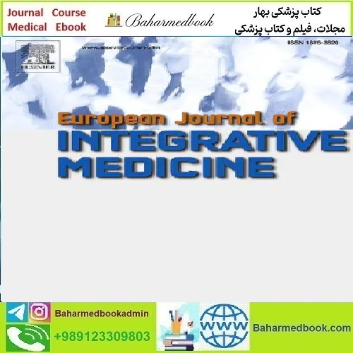 European Journal of Integrative Medicine Volume 41 to 48 202