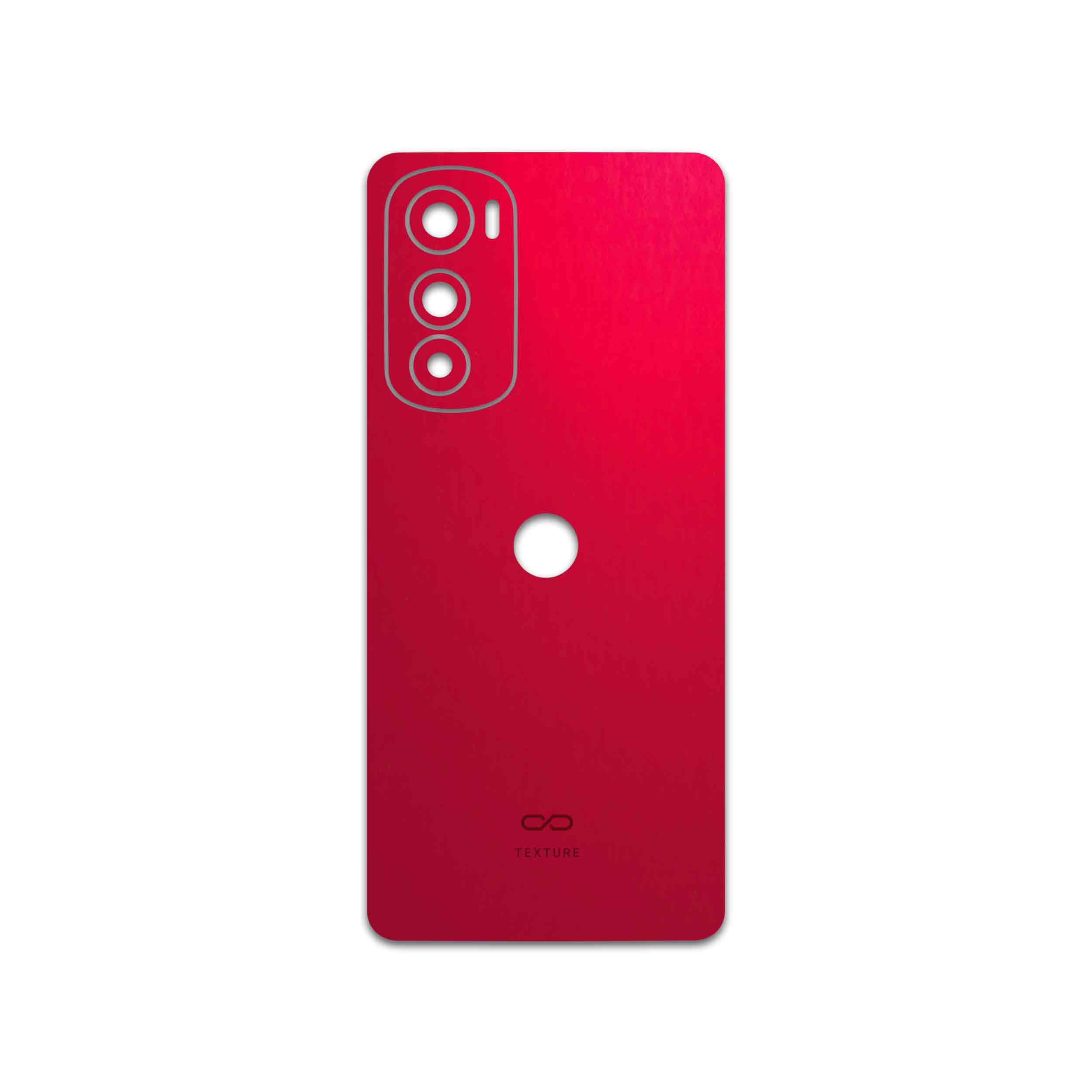 برچسب پوششی ماهوت مدل Matte-Warm-Red مناسب برای گوشی موبایل موتورولا Edge 30