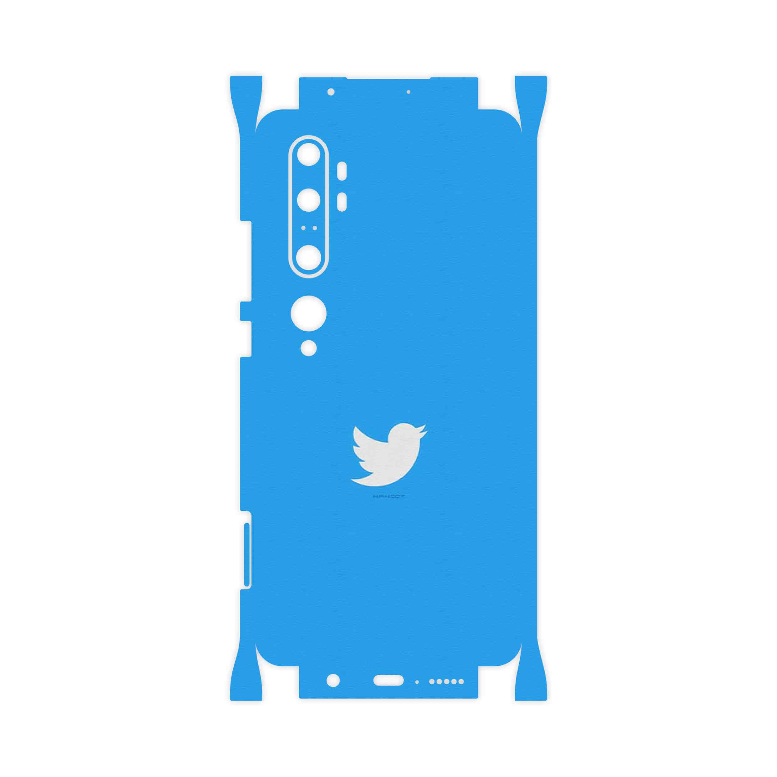 برچسب پوششی ماهوت مدل Tweeter-FullSkin مناسب برای گوشی موبایل شیائومی Mi Note 10 Pro