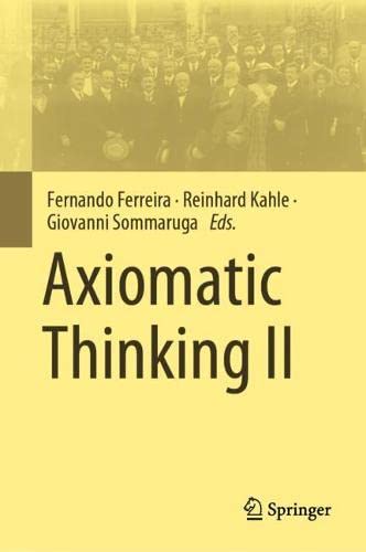 خرید و دانلود نسخه کامل کتاب Axiomatic Thinking II