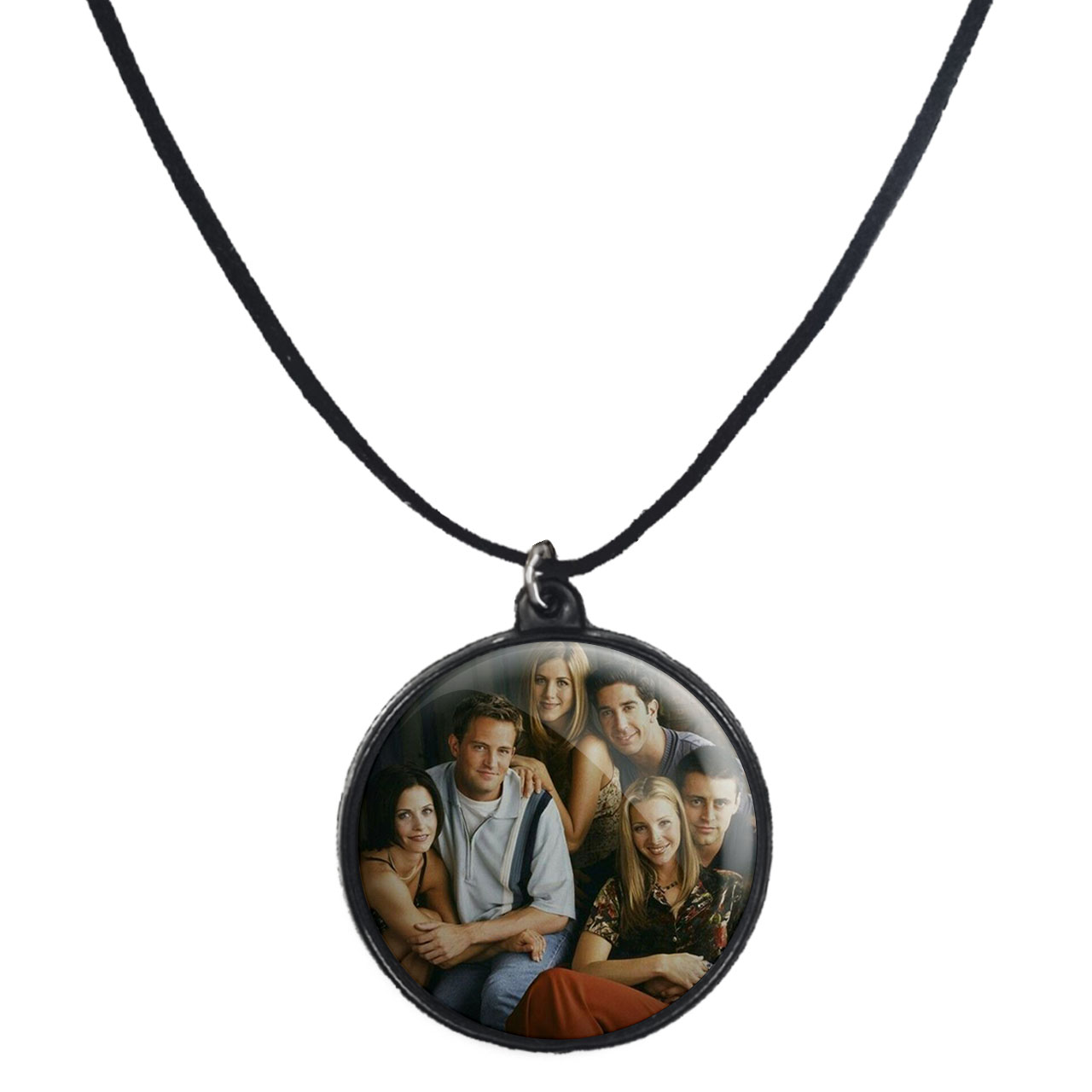 گردنبند پرمانه طرح فرندز کد pmb.18968 مدل دو طرفه