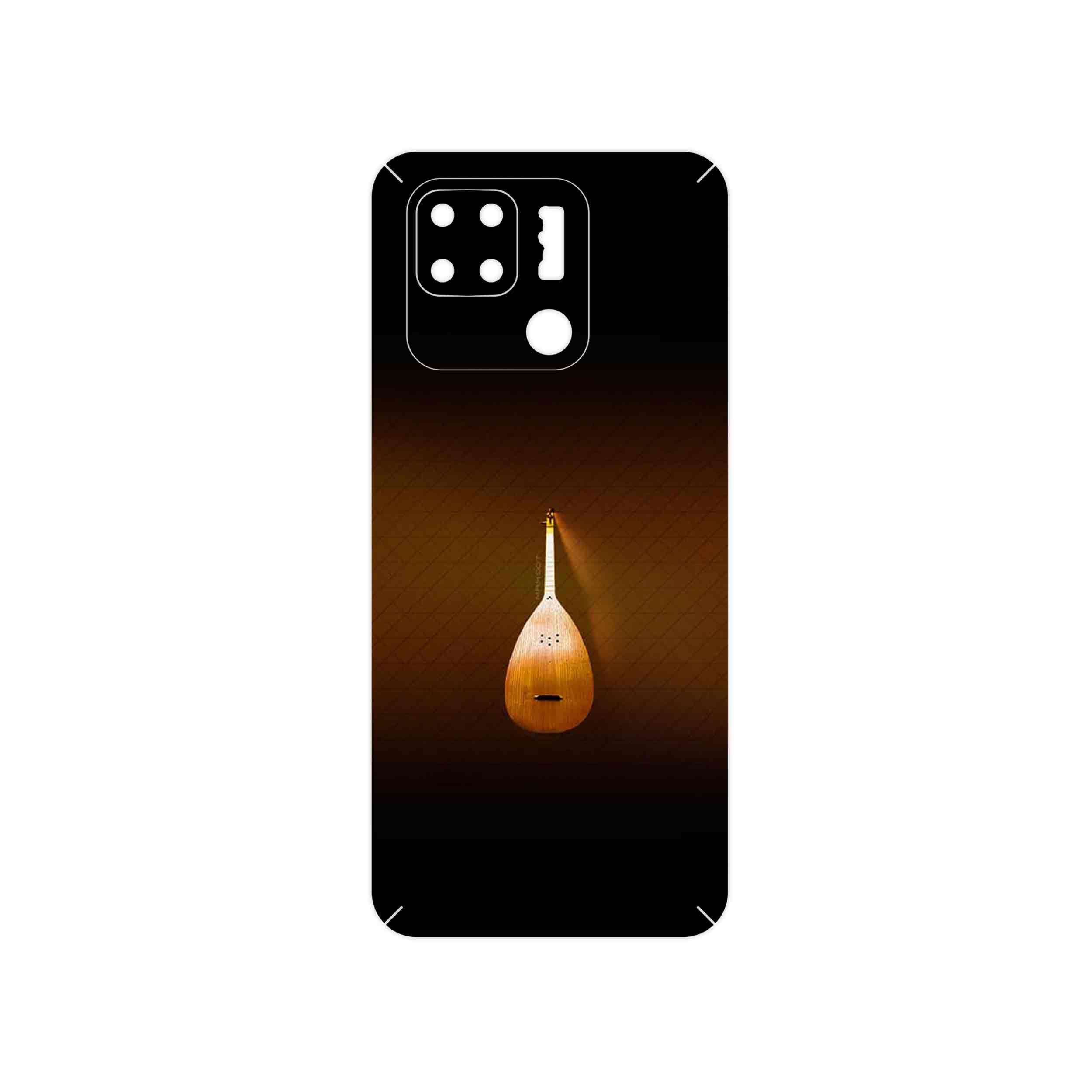 برچسب پوششی ماهوت مدل tambour مناسب برای گوشی موبایل شیائومی Redmi 10C