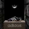 چراغ دیواری نئون دیزاین طرح Adidas-Logo-BL_WHT