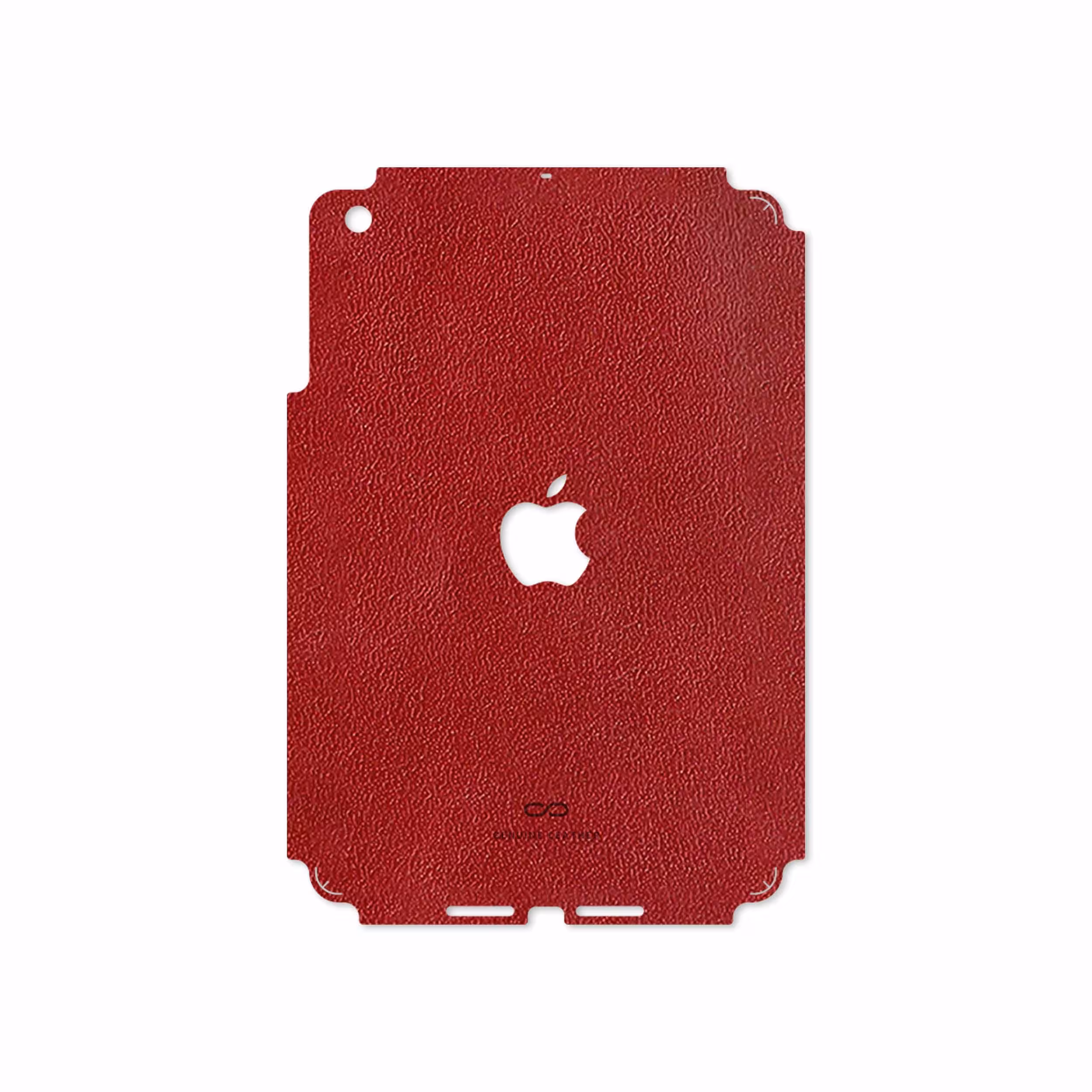 برچسب پوششی ماهوت مدل Red-Leather مناسب برای تبلت اپل iPad mini 2012 A1454