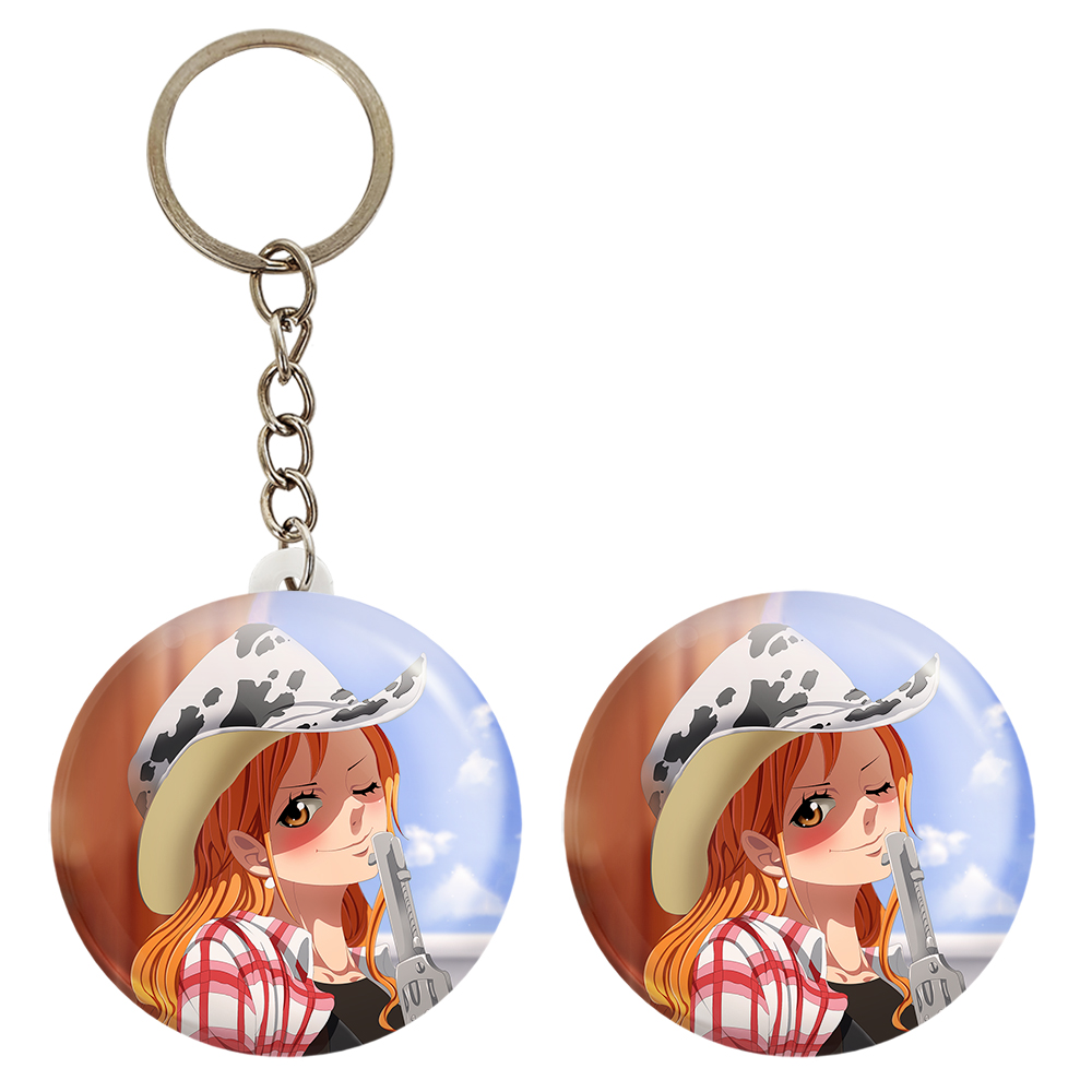 پیکسل خندالو مدل نامی انیمه وان پیس One Piece کد 17280 به همراه جاکلیدی