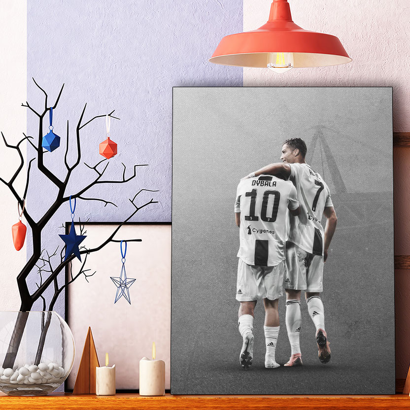 تابلو شاسی گالری استاربوی طرح کریستیانو رونالدو مدل یوونتوس 095