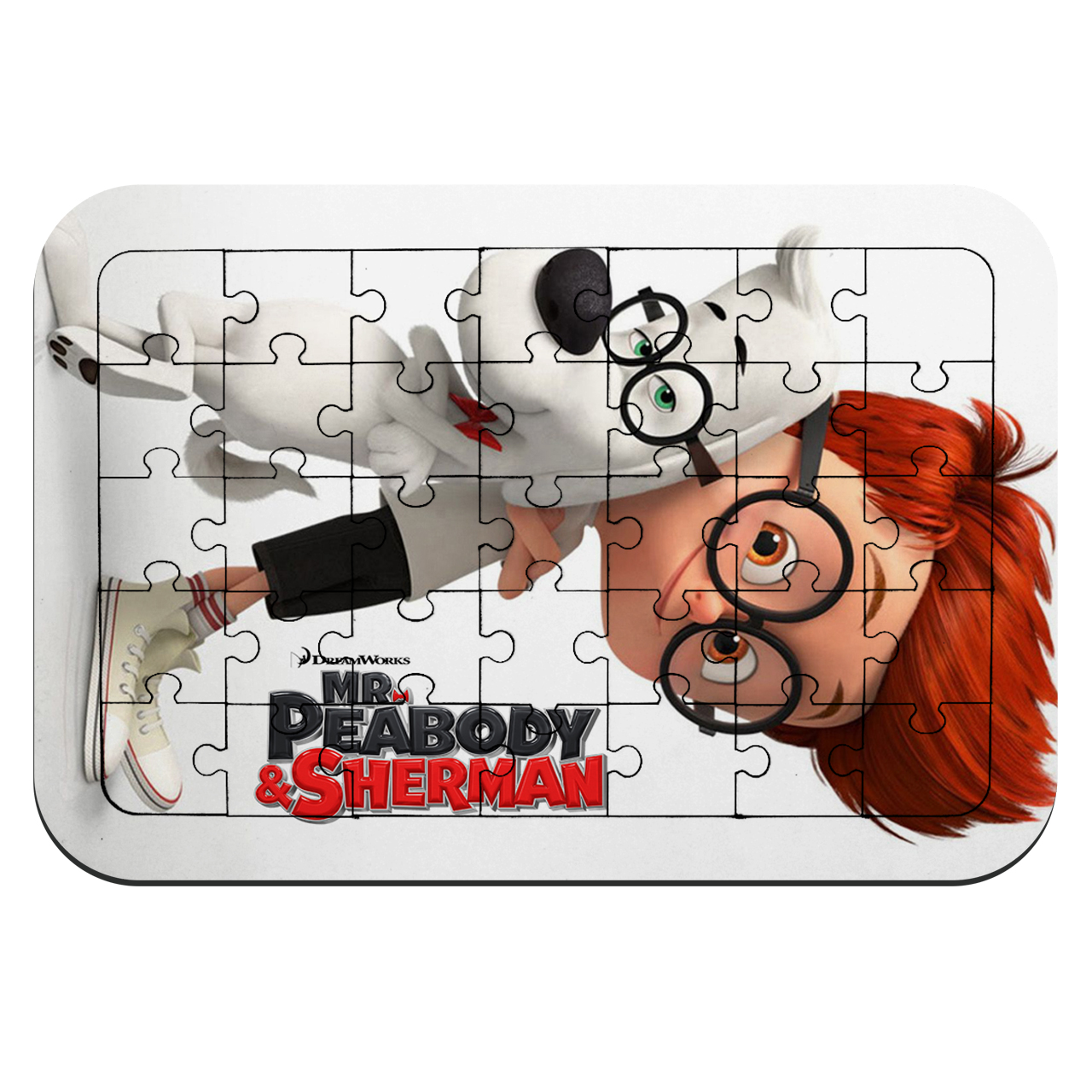 پازل 35 تکه طرح انیمیشن آقای پیبادی و شرمن مدل NI2022