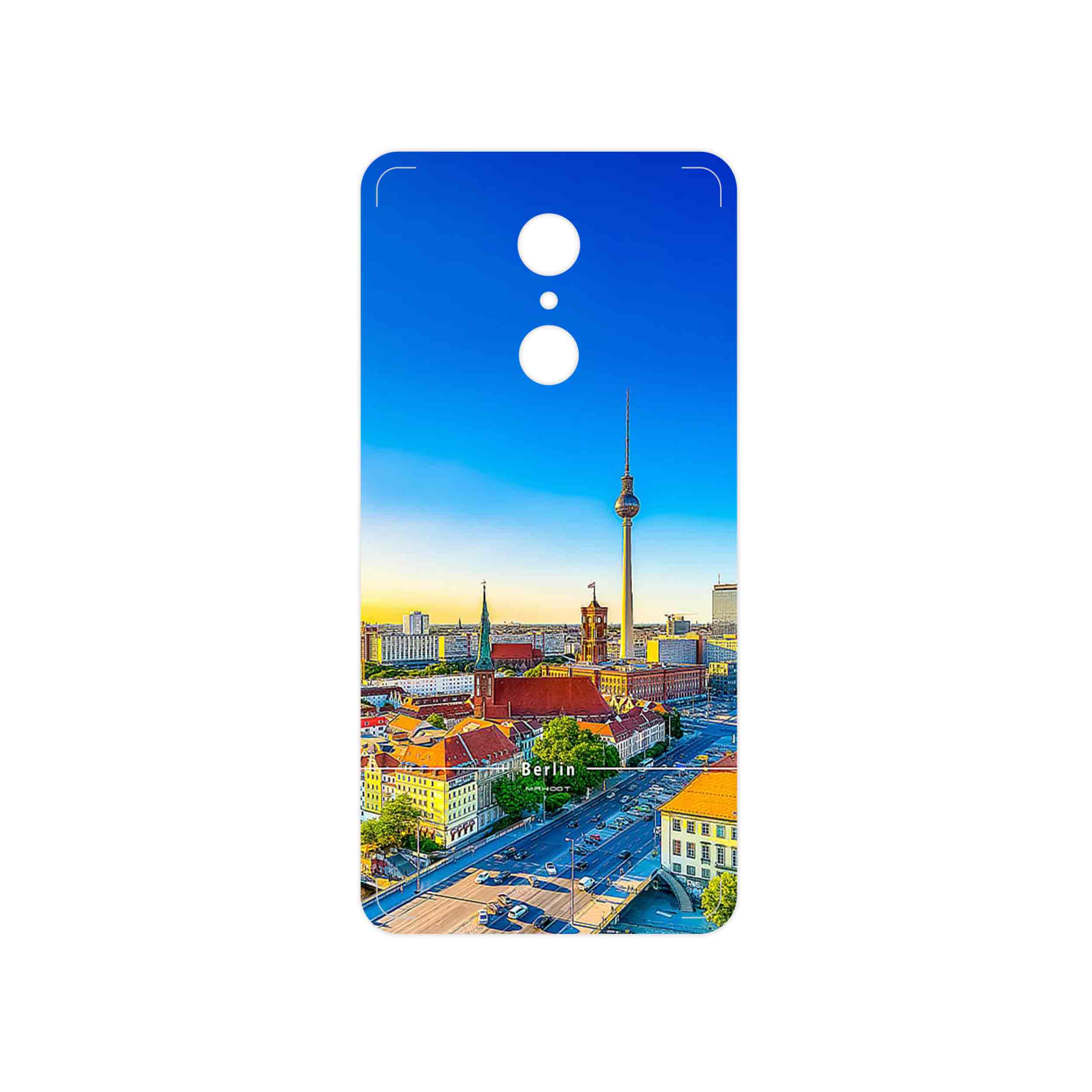 برچسب پوششی ماهوت مدل City of Berlin مناسب برای گوشی موبایل شیائومی REDMI 5