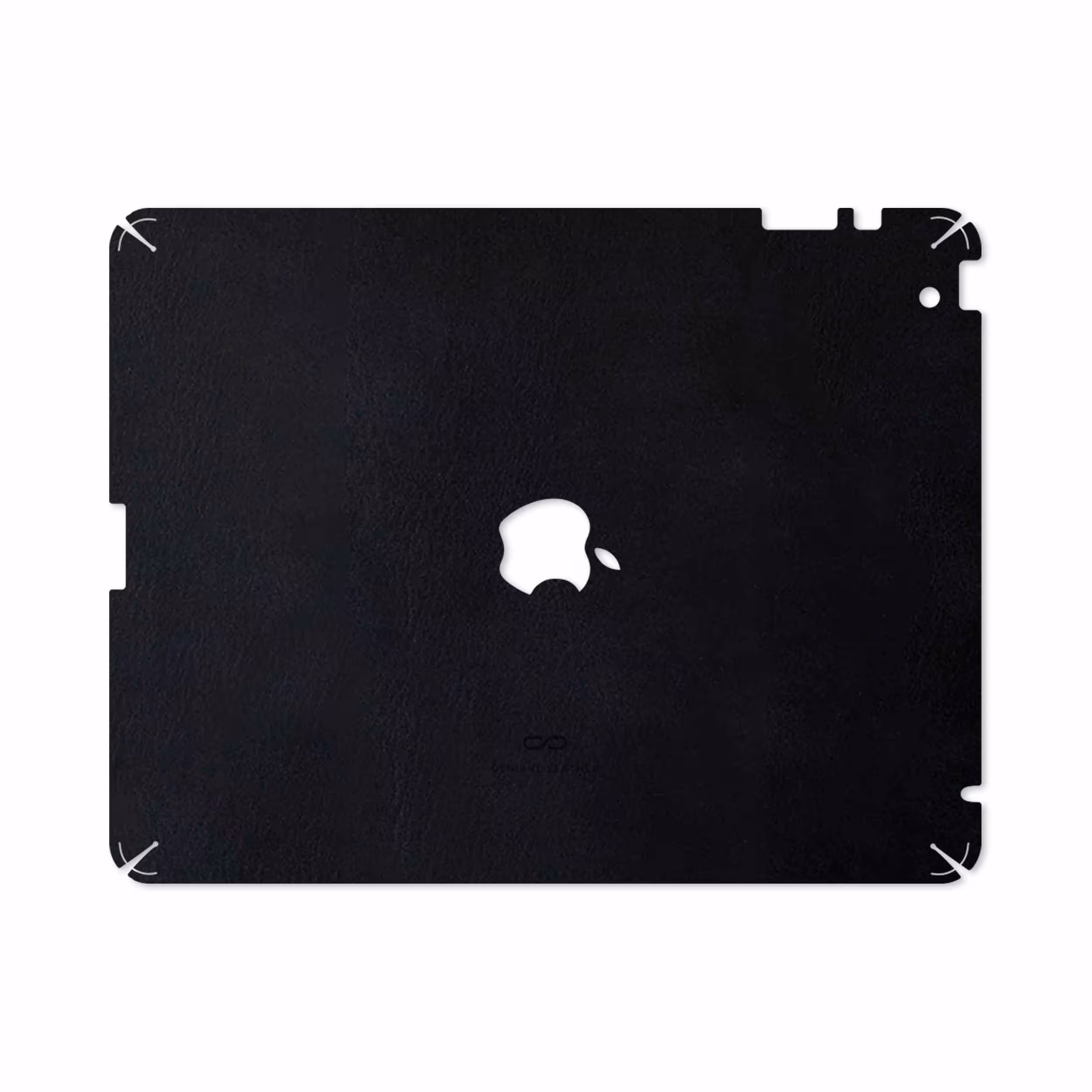 برچسب پوششی ماهوت مدل Graphite Buffalo Leather مناسب برای تبلت اپل iPad 2 2011 A1396