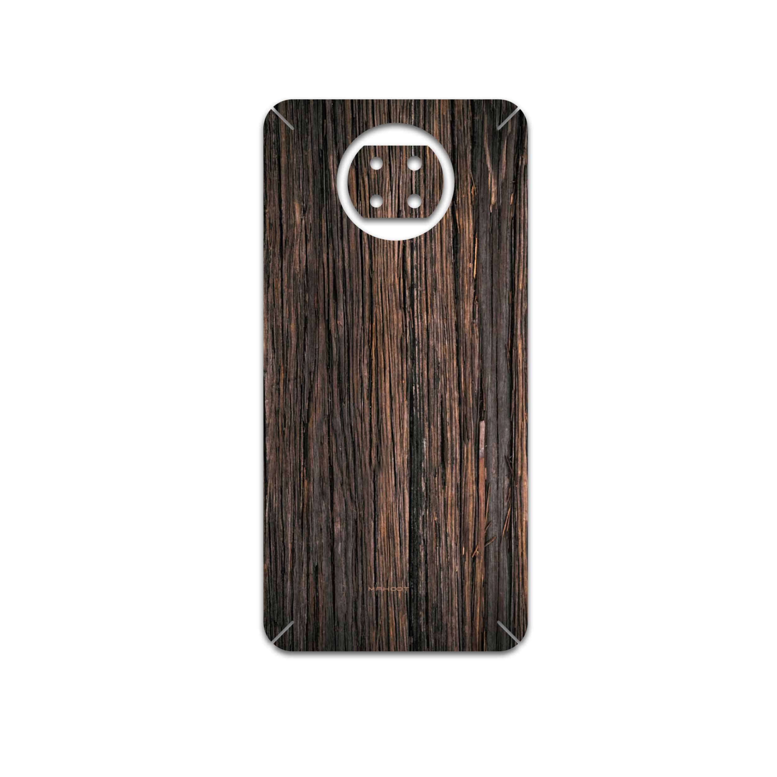برچسب پوششی ماهوت مدل Burned-Wood مناسب برای گوشی موبایل شیائومی Redmi Note 9T
