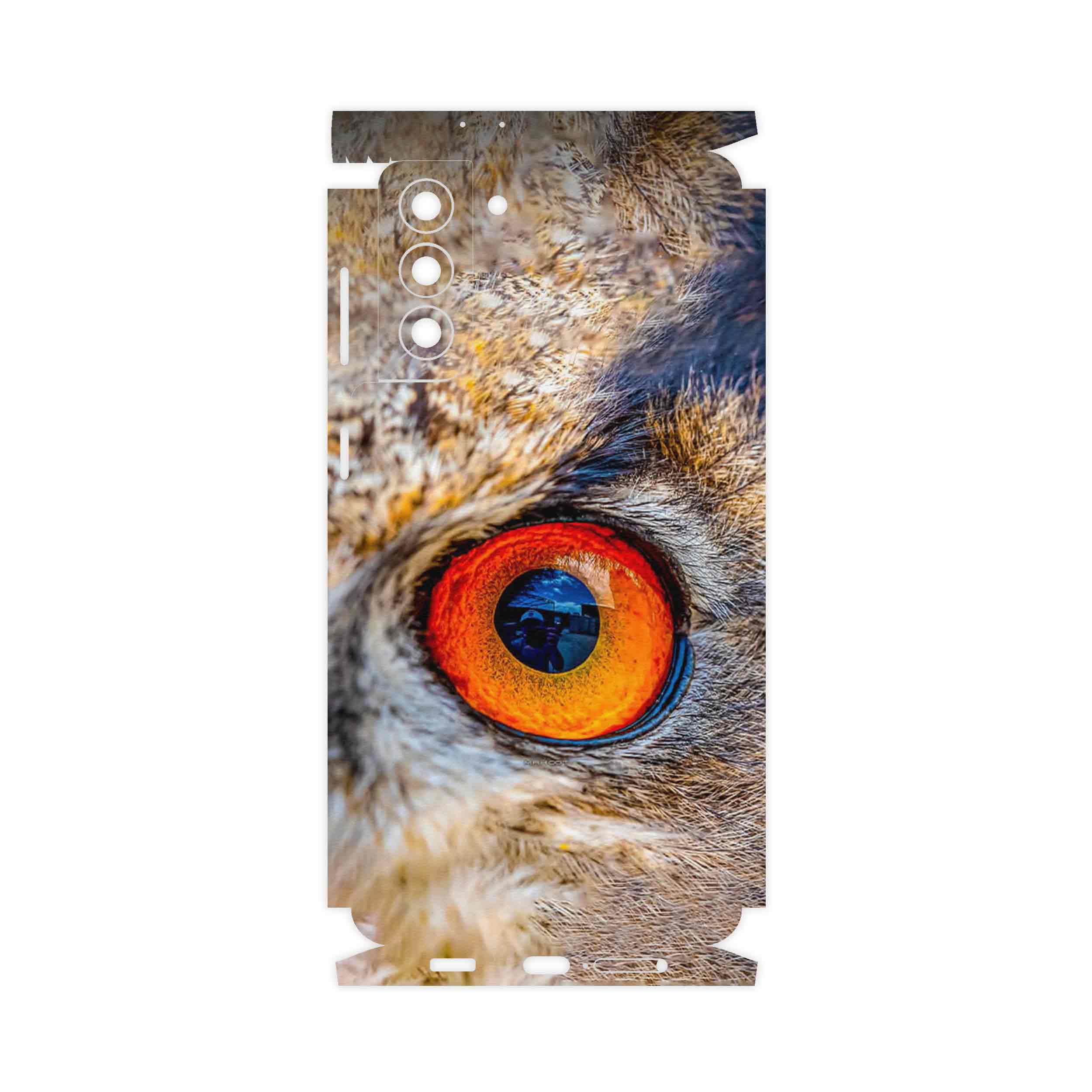 برچسب پوششی ماهوت مدل Owl eyes-FullSkin مناسب برای گوشی موبایل سامسونگ Galaxy S21 Plus 5G