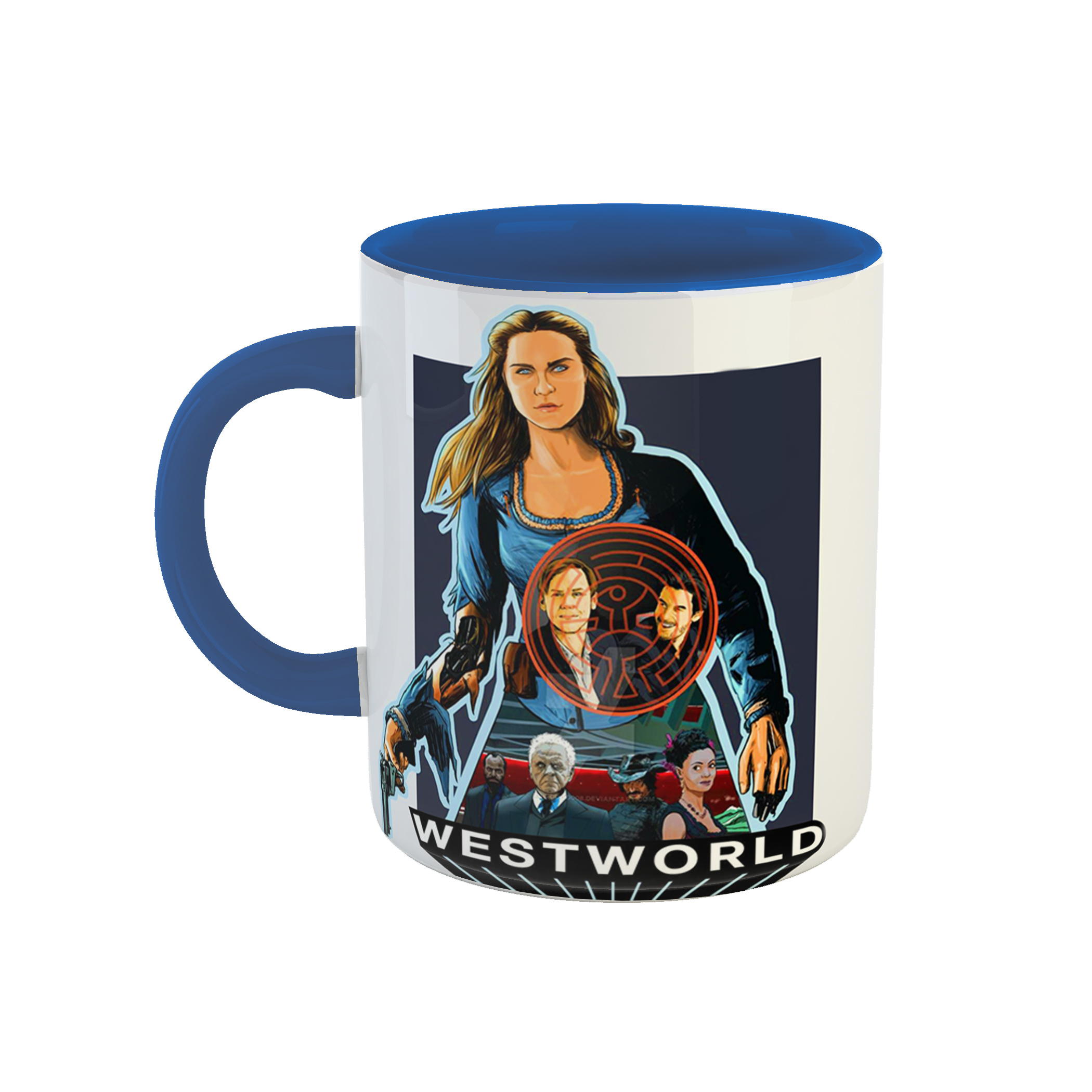 ماگ طرح سریال west world کد 01