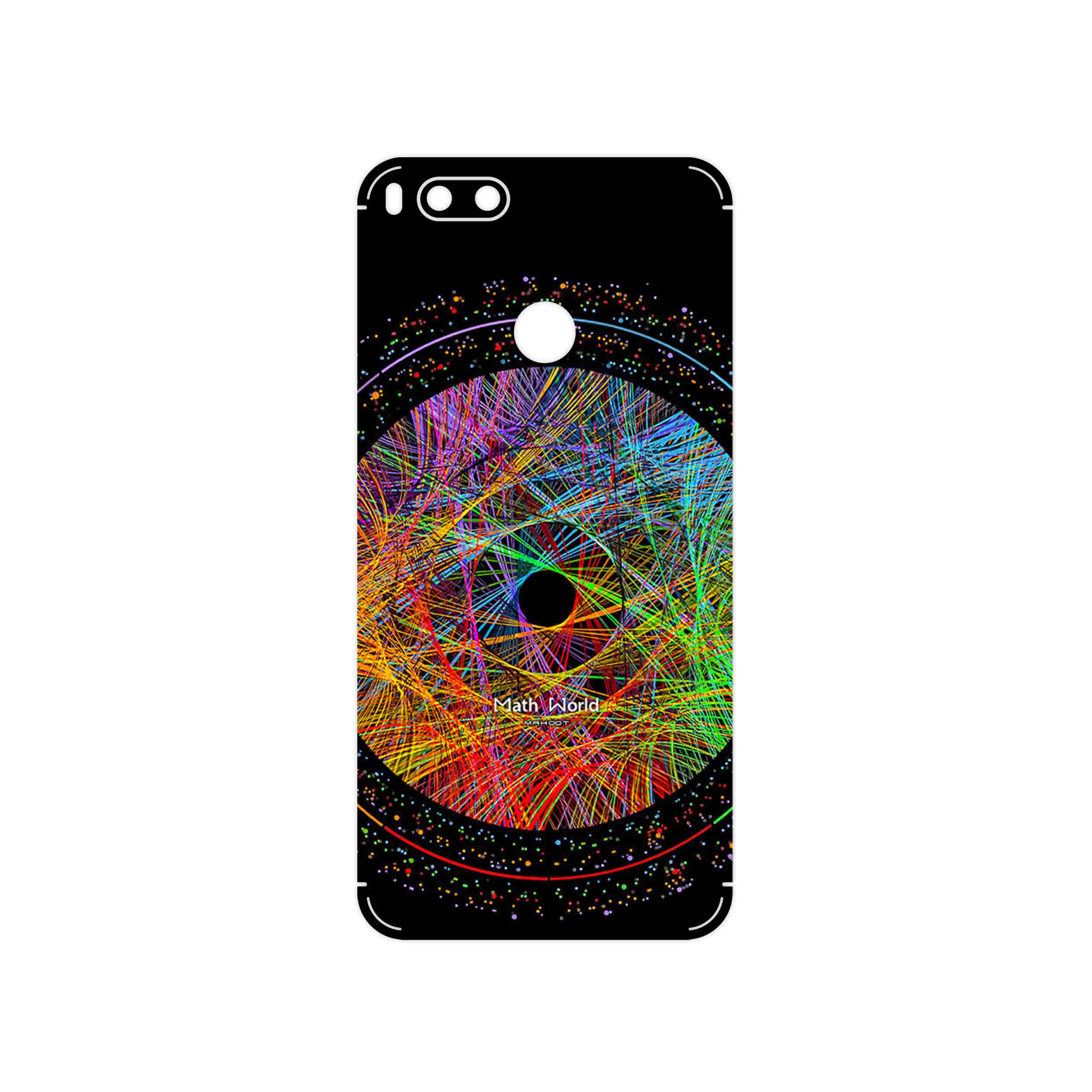 برچسب پوششی ماهوت مدل Mathematical Geometric Shape 2 مناسب برای گوشی موبایل شیائومی Mi A1