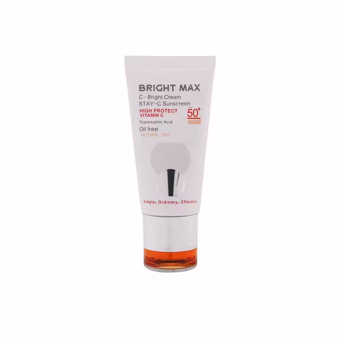 ضدآفتاب رنگی  SPF50 ویتامین سی برایت مکس