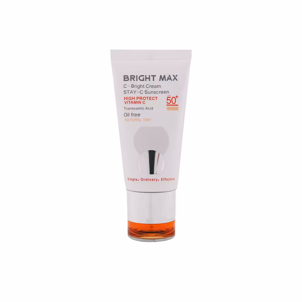 ضدآفتاب رنگی  SPF50 ویتامین سی برایت مکس