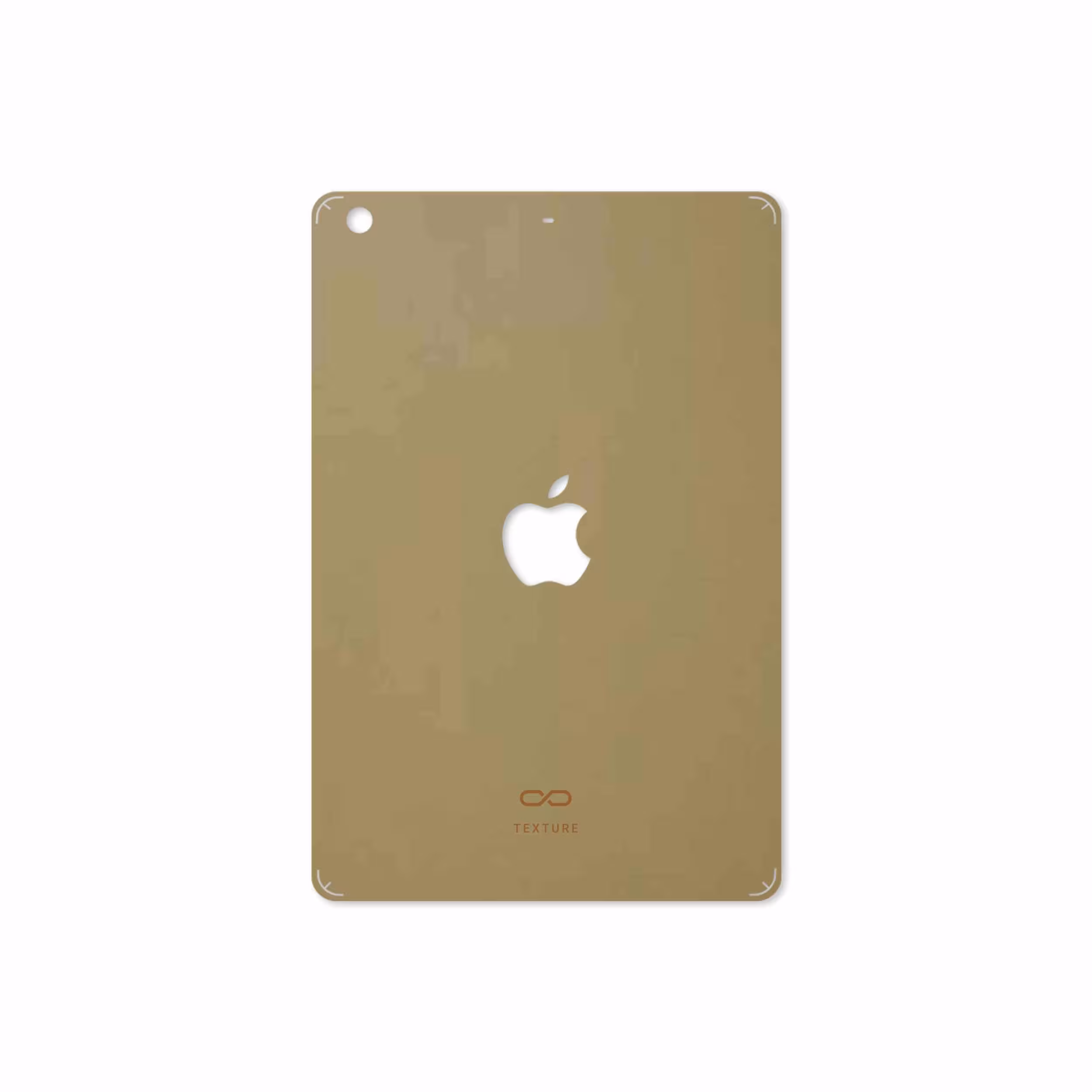 برچسب پوششی ماهوت مدل Matte-Gold مناسب برای تبلت اپل iPad mini 2 2013 A1491