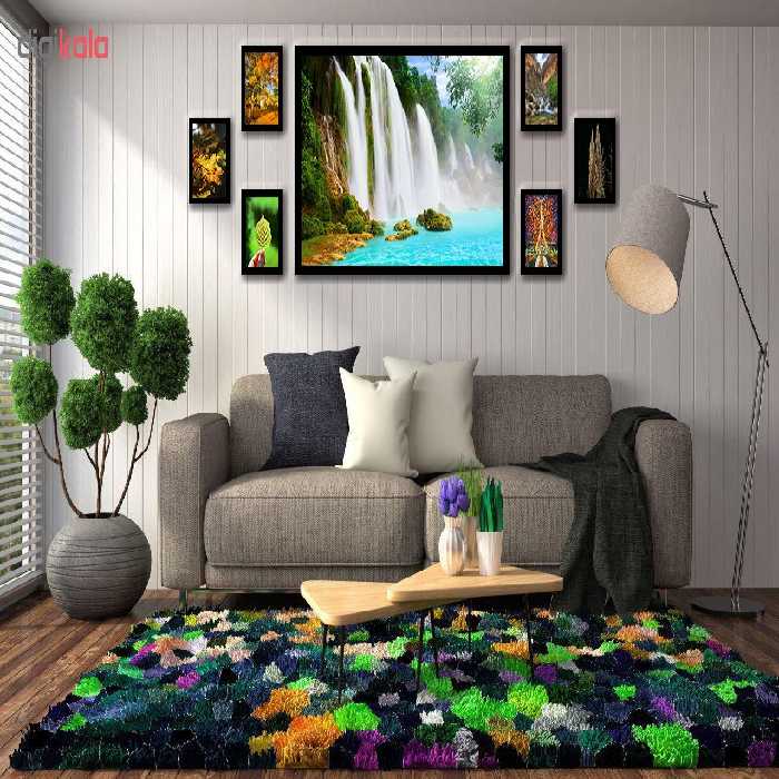 تابلو گروه تولیدی بکلیت مدل T129 طرح آبشار مجموعه 7 عددی