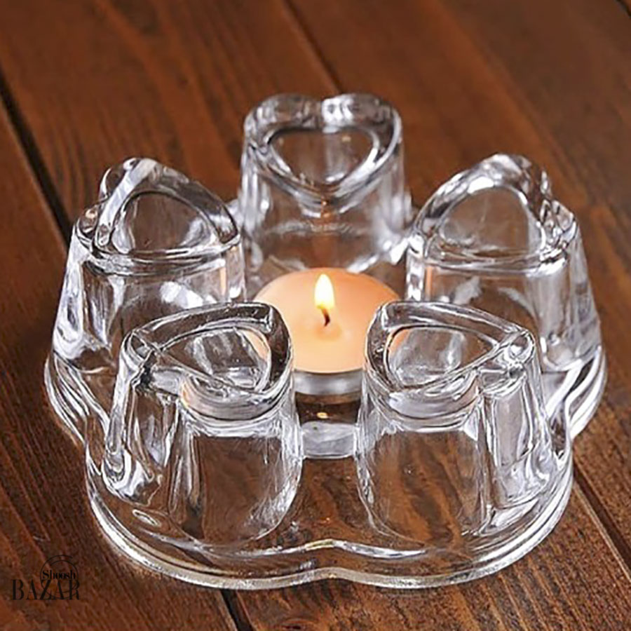 وارمر قوری قلبی شفاف چین