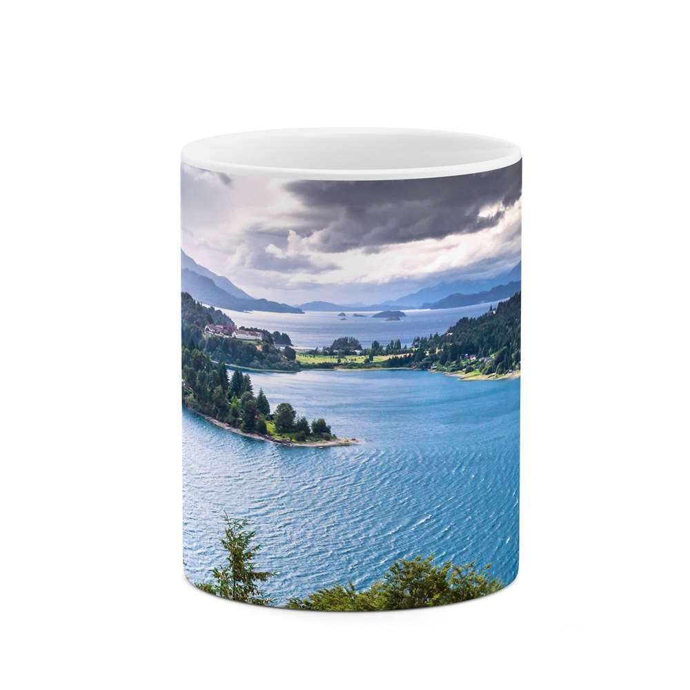 ماگ طرح منظره رویایی و زیبا  مدل mgp14680