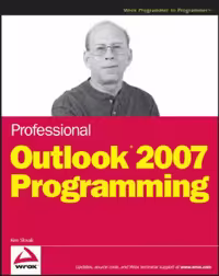 خرید و دانلود نسخه کامل کتاب Professional Outlook 2007 Programming