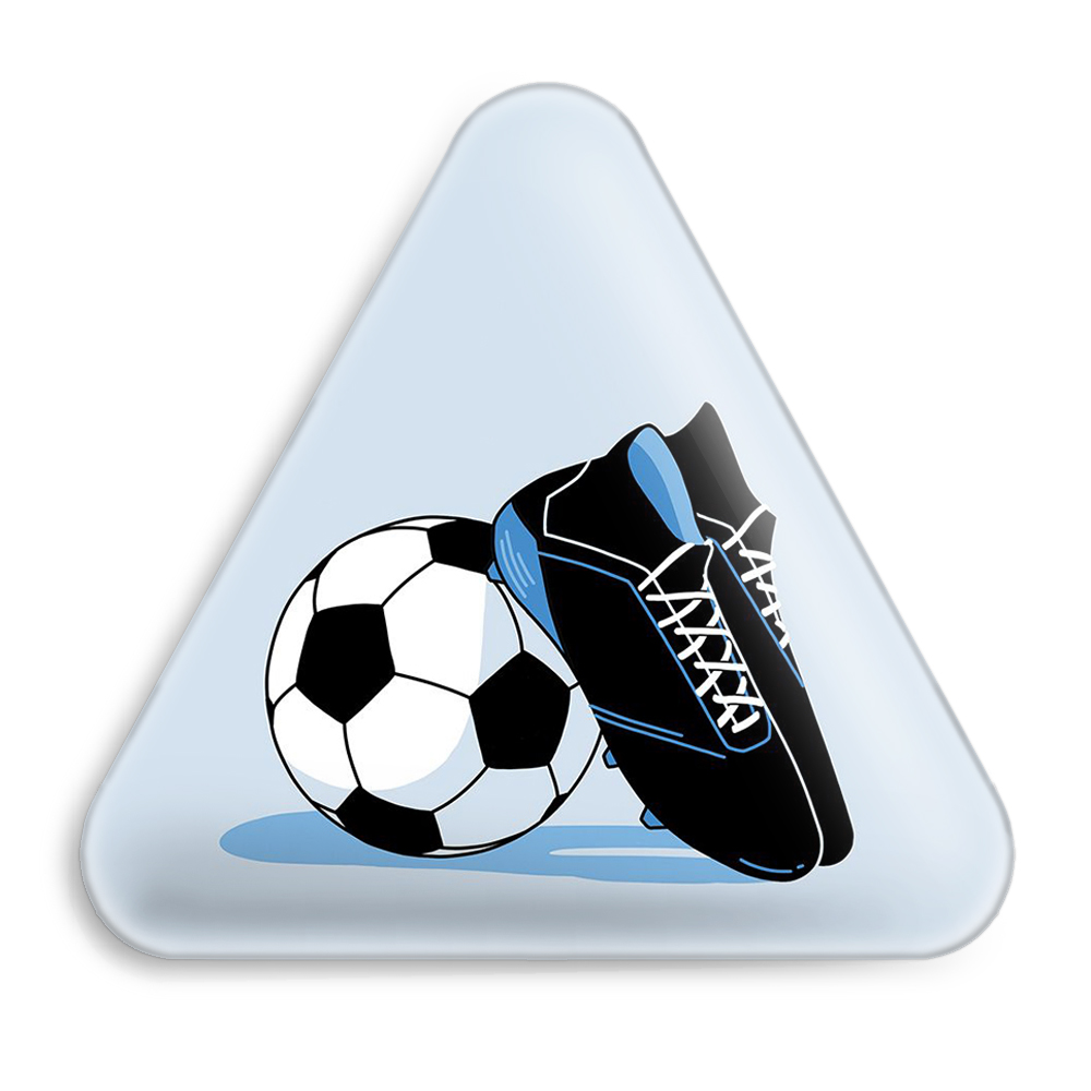 پیکسل خندالو طرح فوتبال مدل مثلثی کد 10018