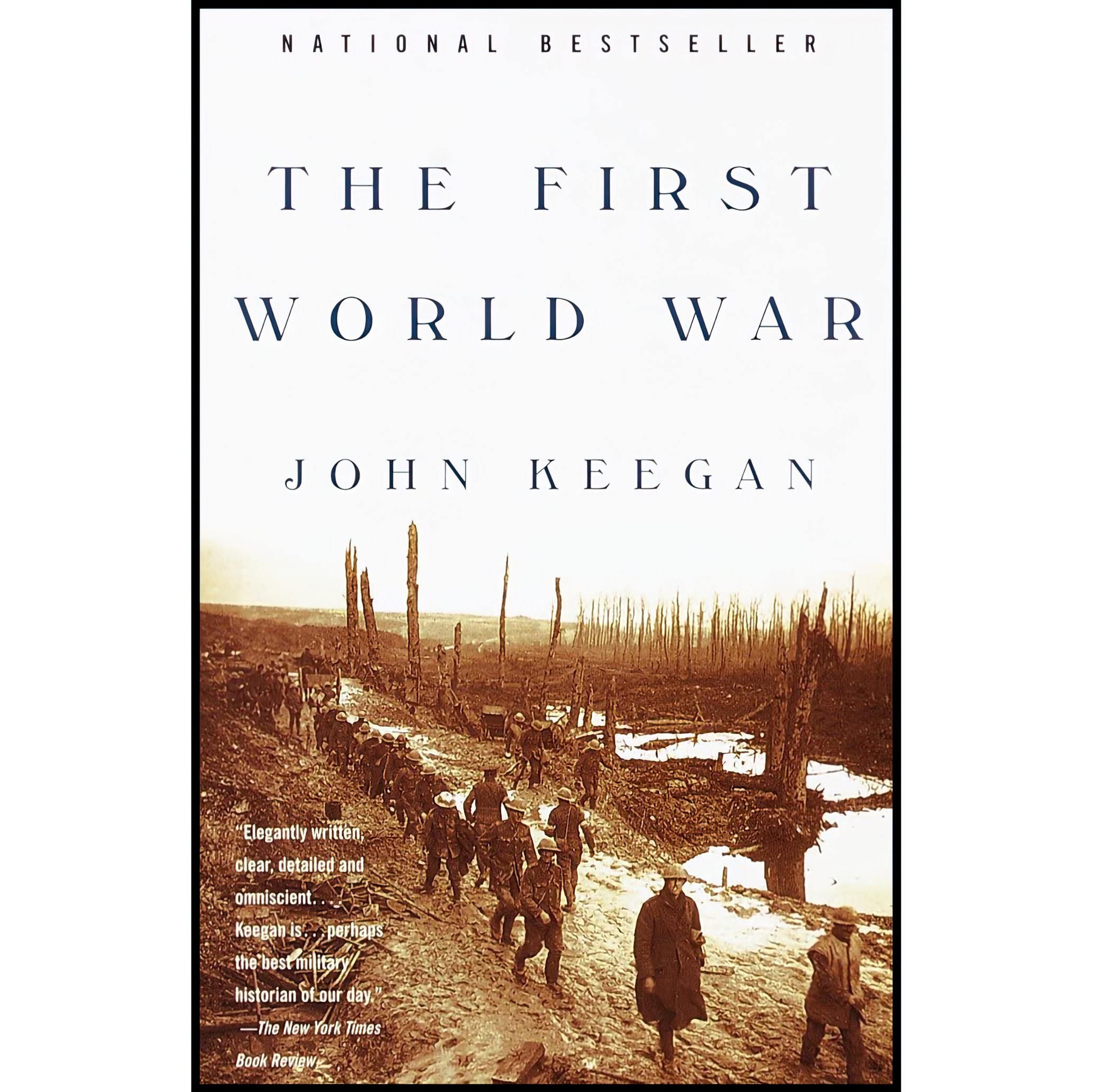 کتاب زبان اصلی The First World War اثر John Keegan انتشارات Vintage
