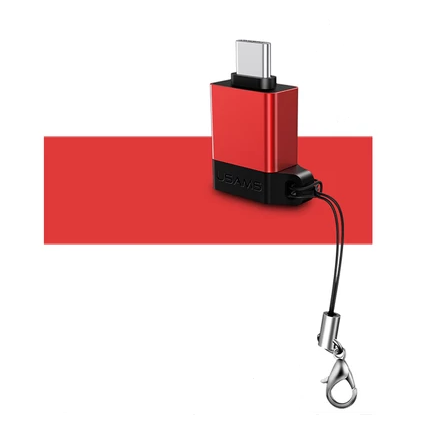 مبدل OTG USB-C برند یوسمز با امکان انتقال سریع اطلاعات (در حد نو)