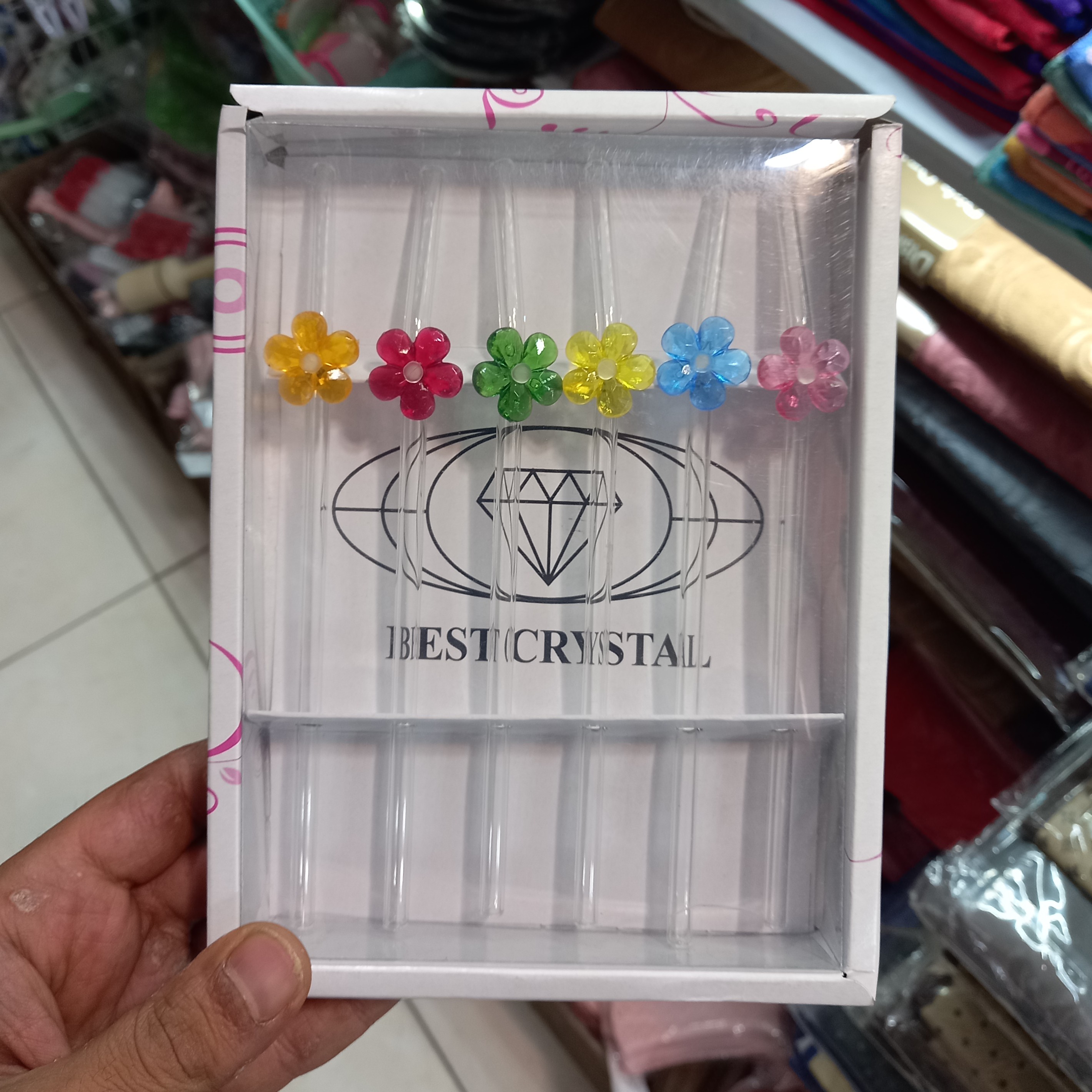 نی شیشه ای 6 عددی 