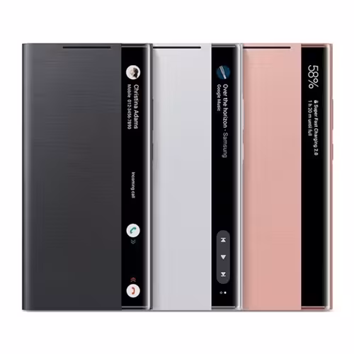 کیف کلاسوری هوشمند Clear View Cover سامسونگ Galaxy Note 20
