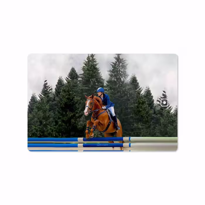برچسب پوششی ماهوت مدل Equestrianism مناسب برای تبلت سامسونگ Galaxy Tab S3 9.7 2017 T820