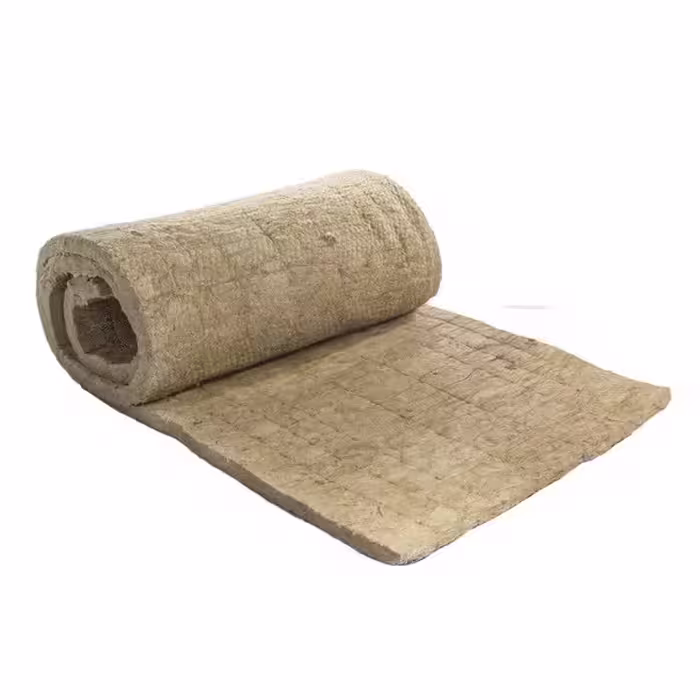 پشم سنگ 5 سانت توری دار دانسیته 80 سپاهان