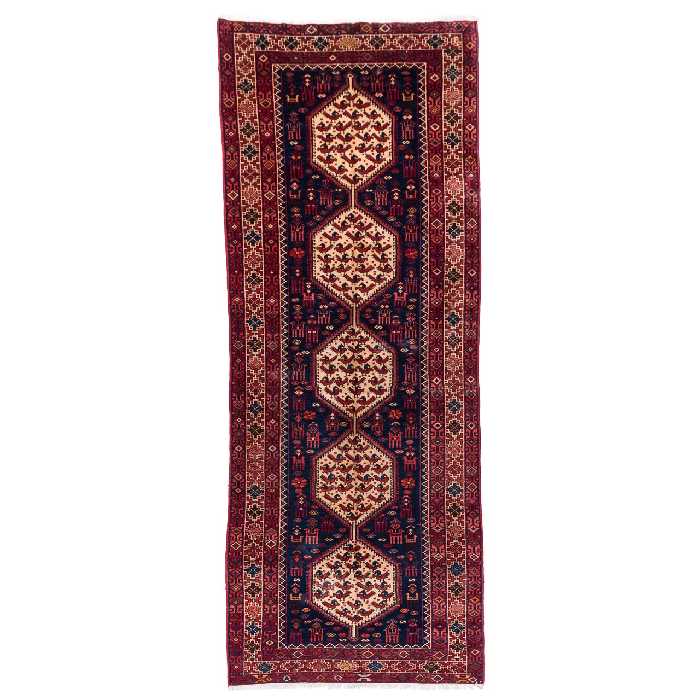 فرش دستبافت قدیمی پنج متری سی پرشیا کد 102227