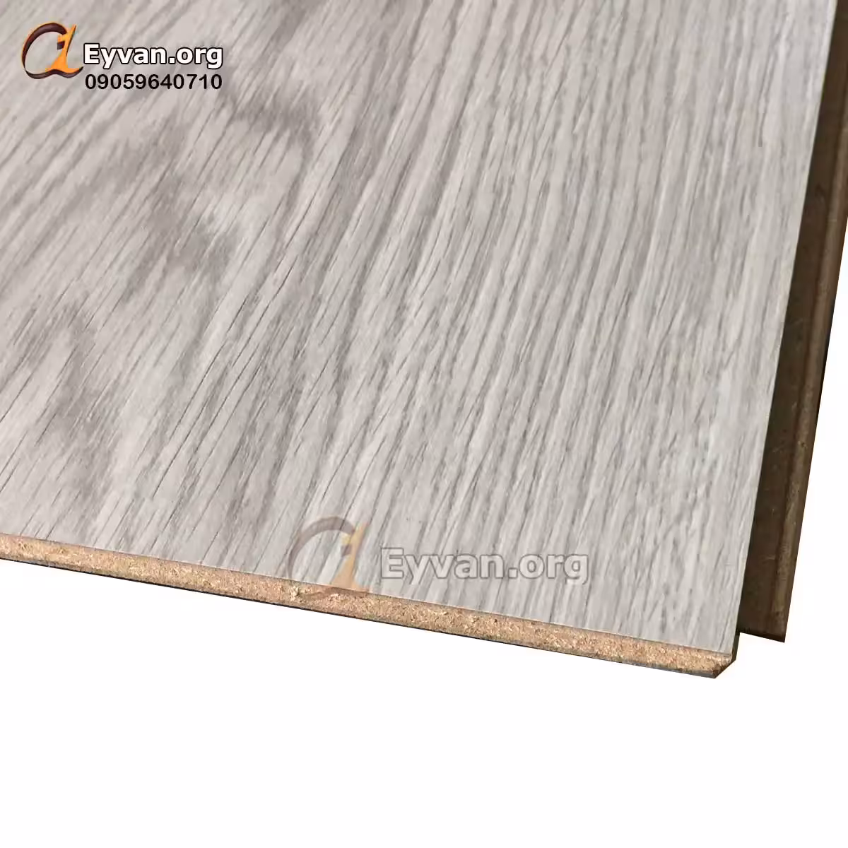 پارکت لمینت رنگ طوسی طرح چوب کد 3003