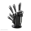 سرویس چاقو آشپزخانه 9 پارچه ام جی اس مدل KS-9025B