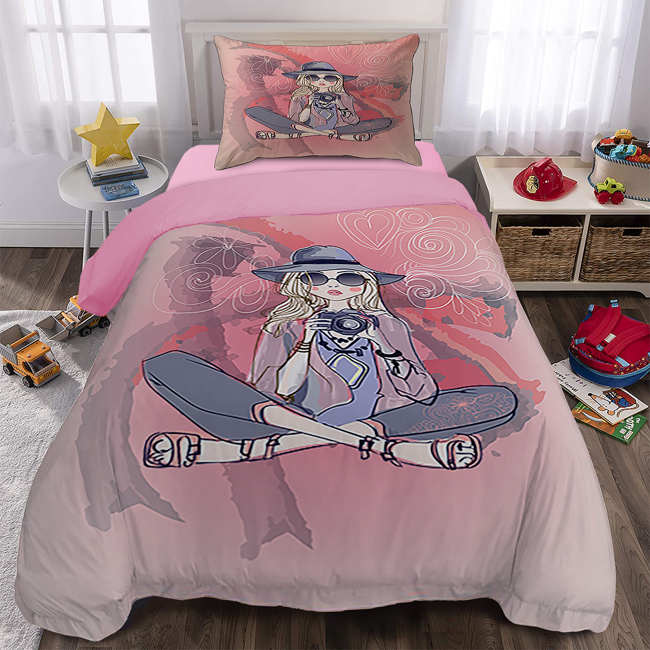 سرویس خواب راشا کد 011 یک نفره 3 تکه