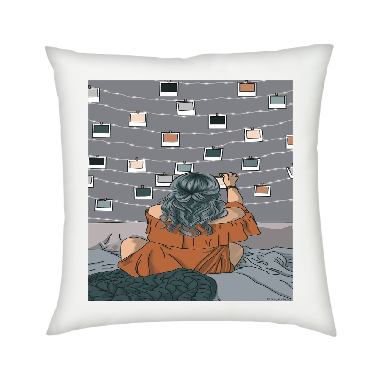 کاور کوسن مدل دختر کد 1558