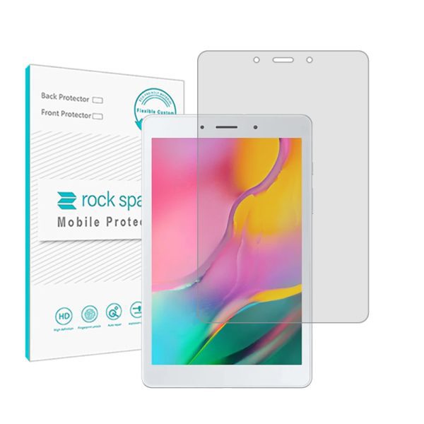 گلس تبلت سامسونگ Galaxy Tab A 80 (2019) مدل نانو هیدروژل شفاف برند راک اسپیس کد 11168L