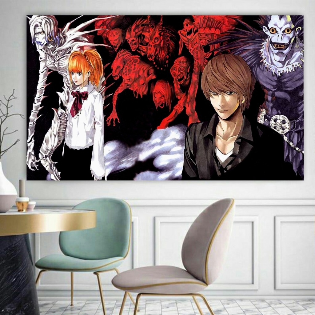 تابلو شاسی طرح انیمه دفترچه مرگ مدلTP740